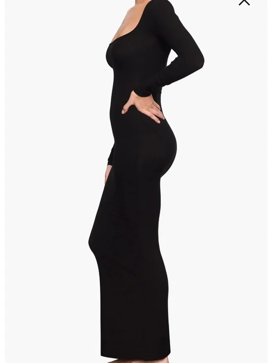 SKIMS Soft Lounge Long Sleeve Dress - Picture 2 of 7